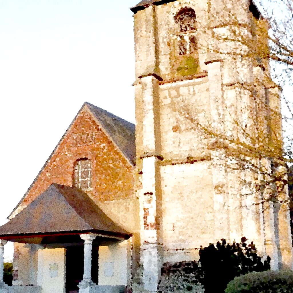 Le Thuit de l'Oison — aquarelle — France