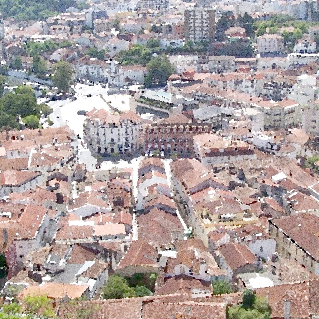 Leiria — aquarelle — Portugal