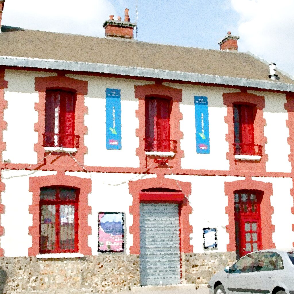 Limay — aquarelle — France
