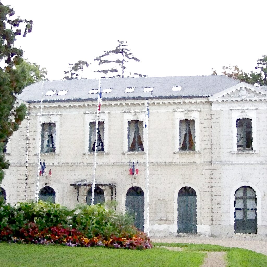 Louveciennes — aquarelle — France