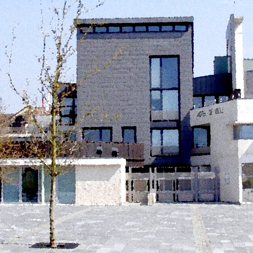 Magny-les-Hameaux — aquarelle — France