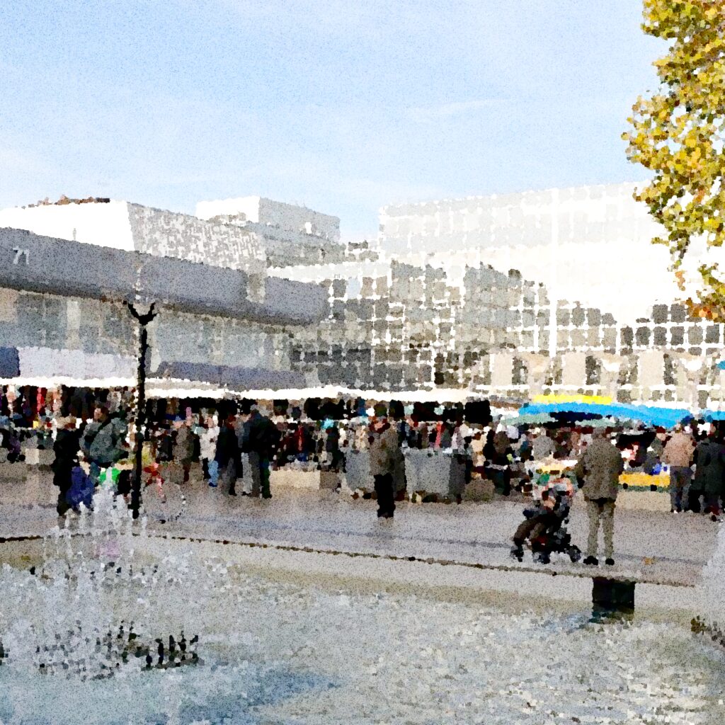 Malakoff — aquarelle — France