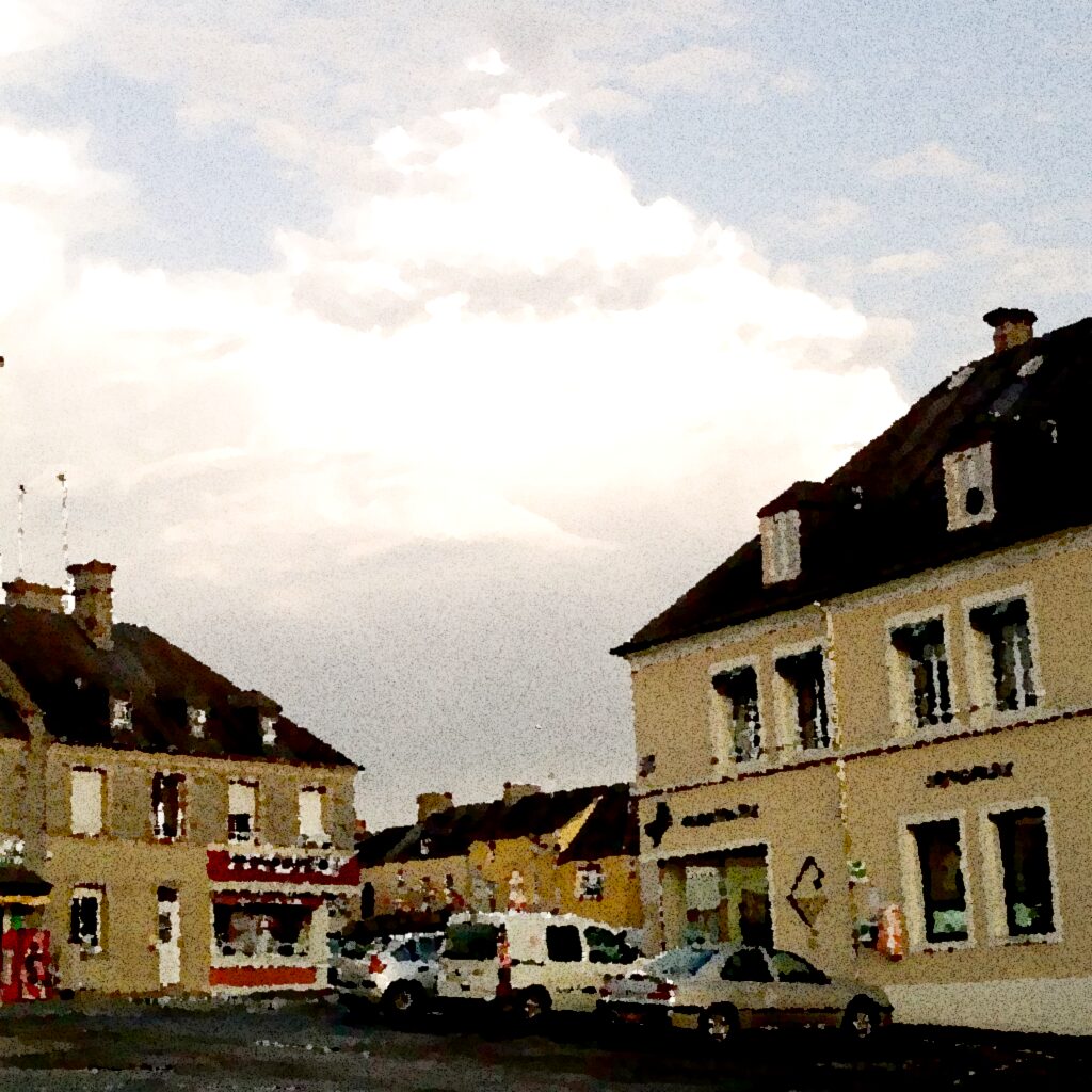 Marigny-Le-Lozon — aquarelle — France