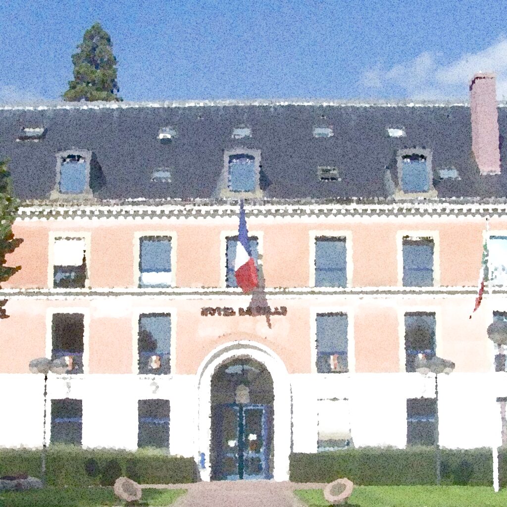 Marly-le-Roi — aquarelle — France