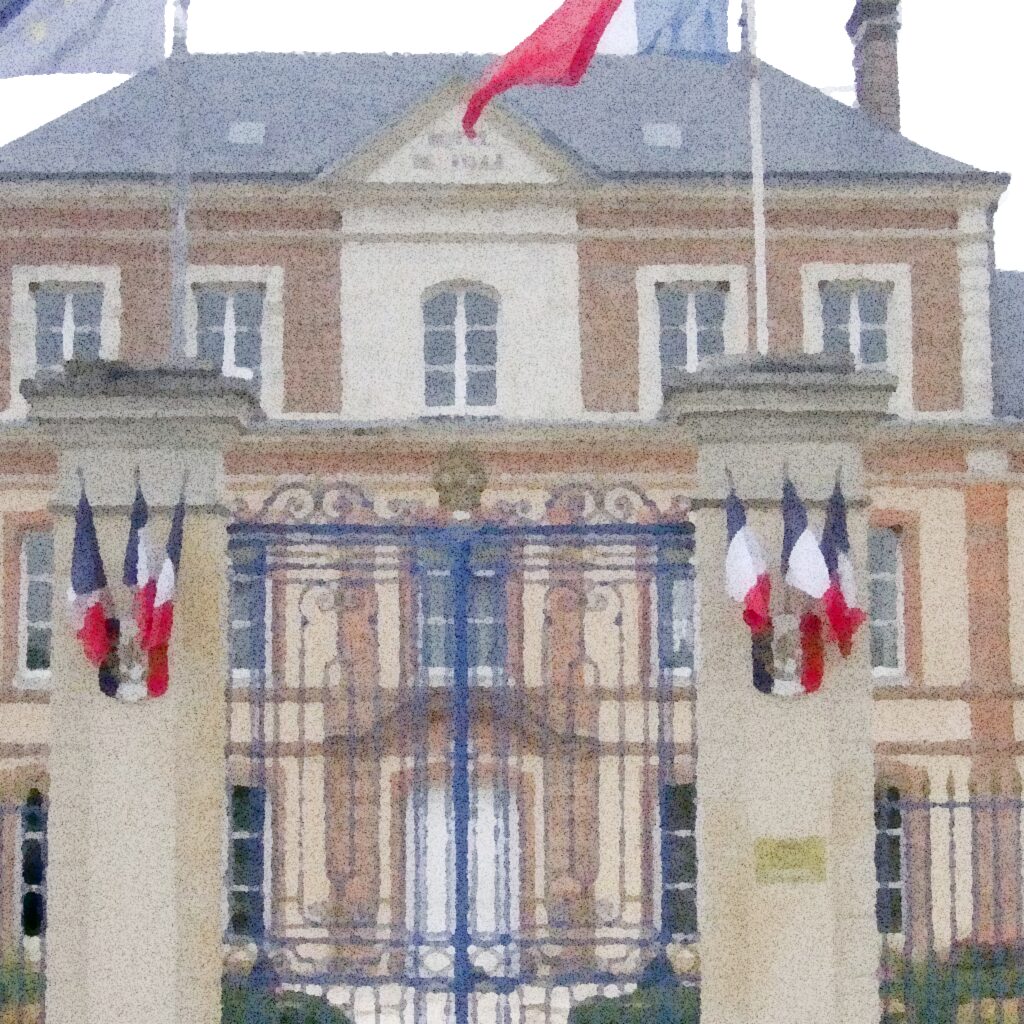 Mesnils-sur-Iton — aquarelle — France