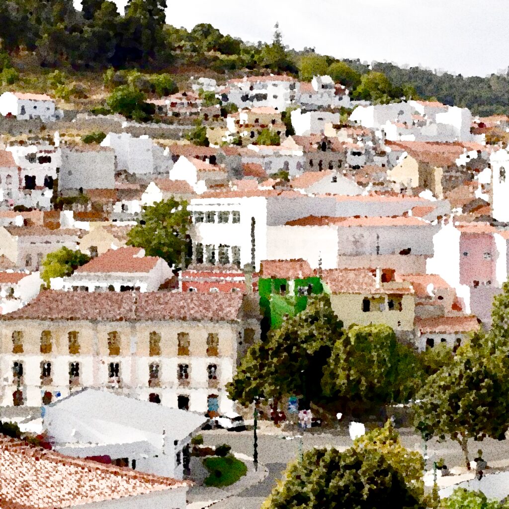Monchique — aquarelle — Portugal