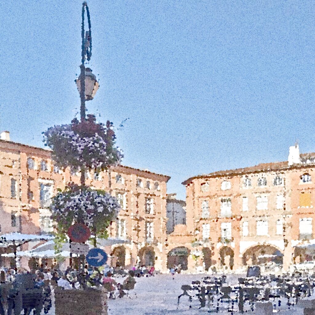 Montauban — aquarelle — France