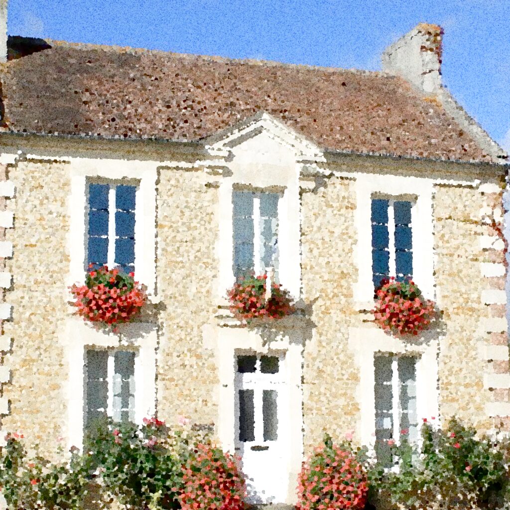 Moult-Chicheboville — aquarelle — France