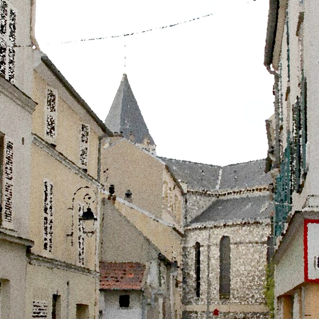 Nanterre — aquarelle — France