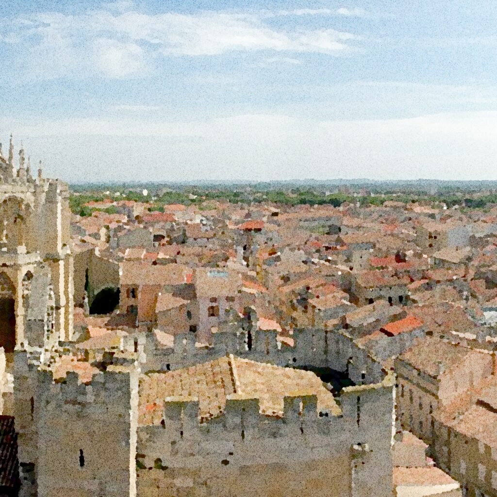 Narbonne — aquarelle — France