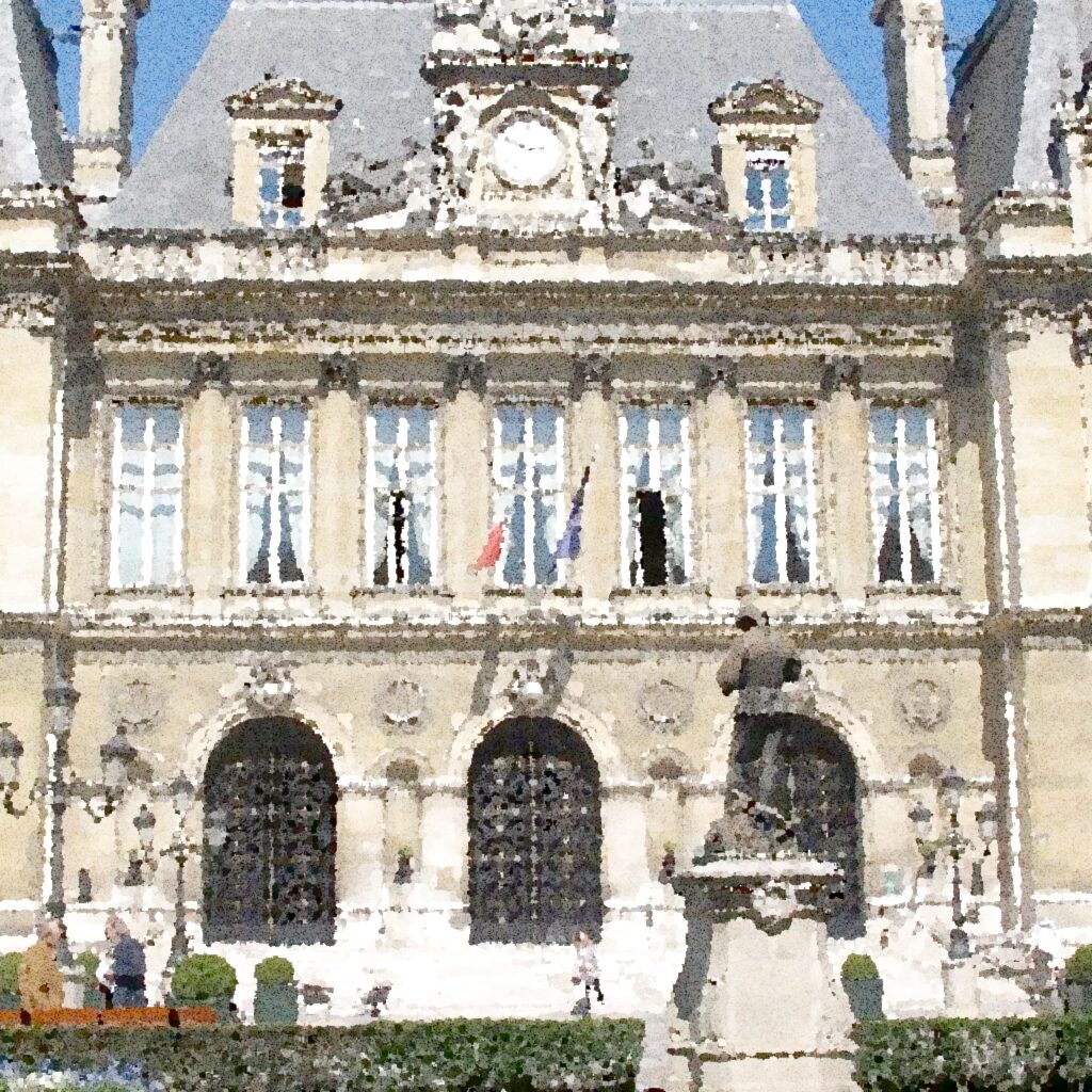Neuilly-sur-Seine — aquarelle — France