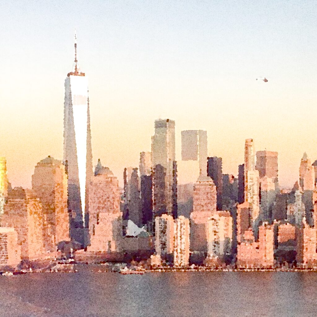New York — aquarelle