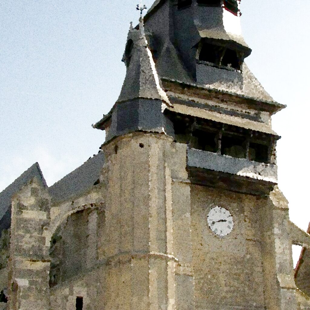 Nonancourt — aquarelle — France