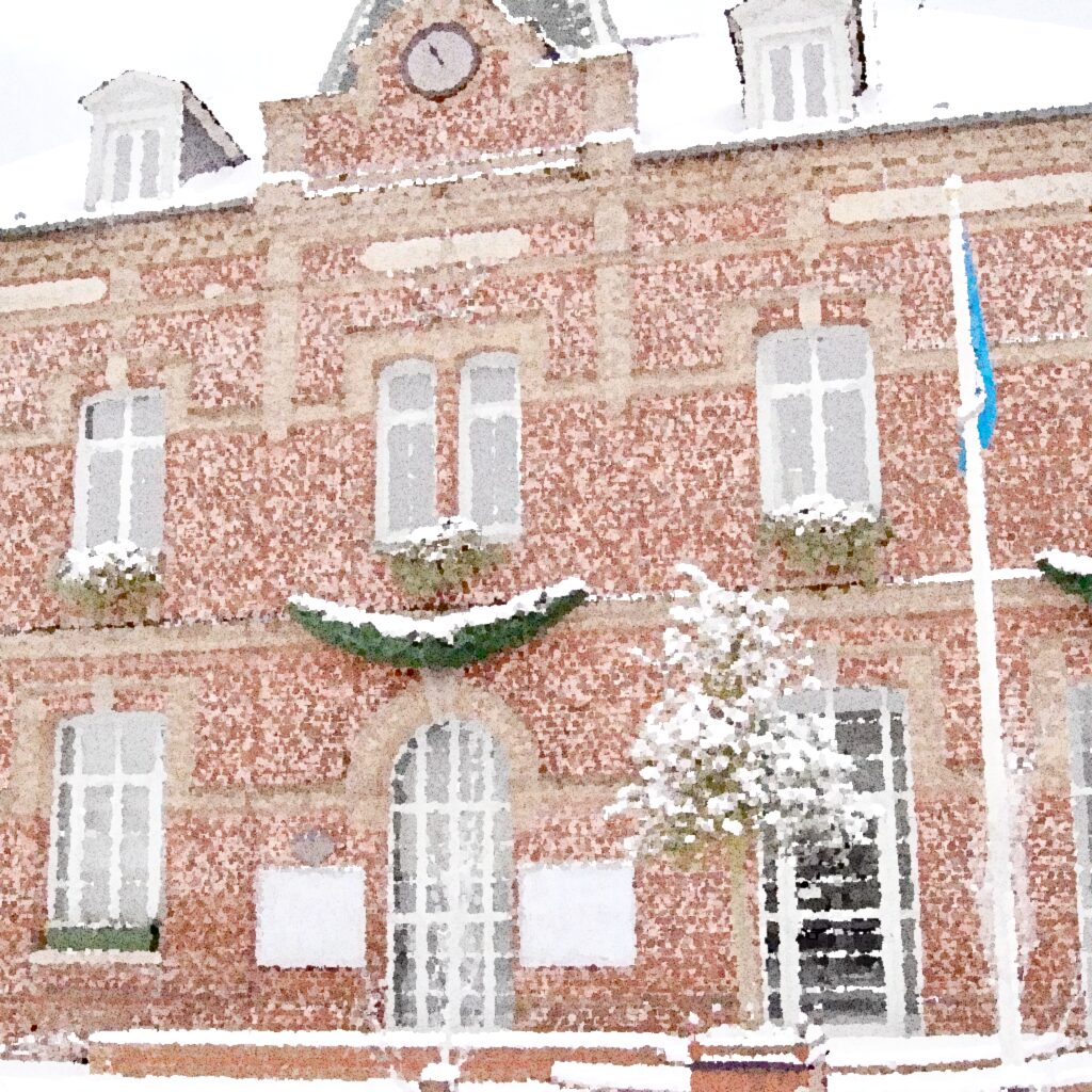 Offranville — aquarelle — France