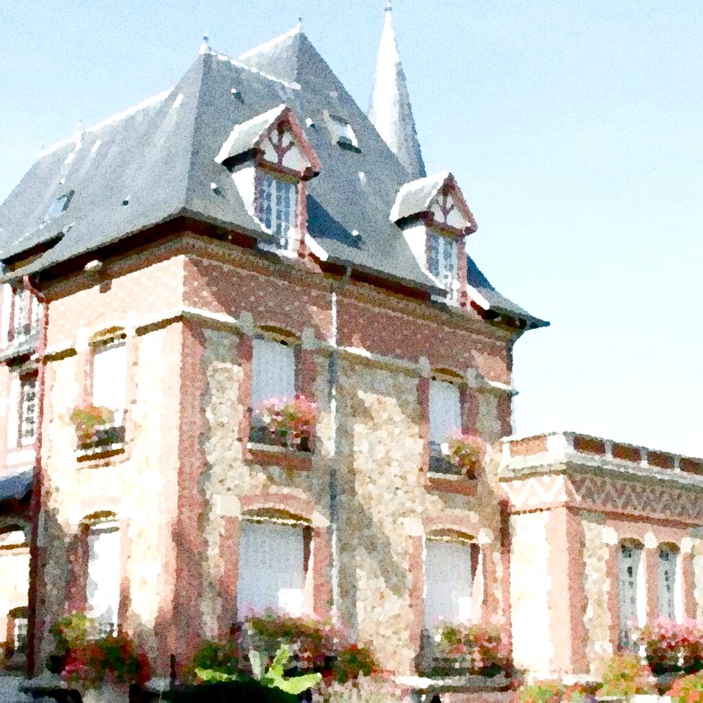 Orgeval — aquarelle — France