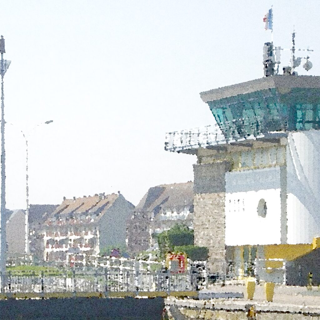 Ouistreham — aquarelle — France