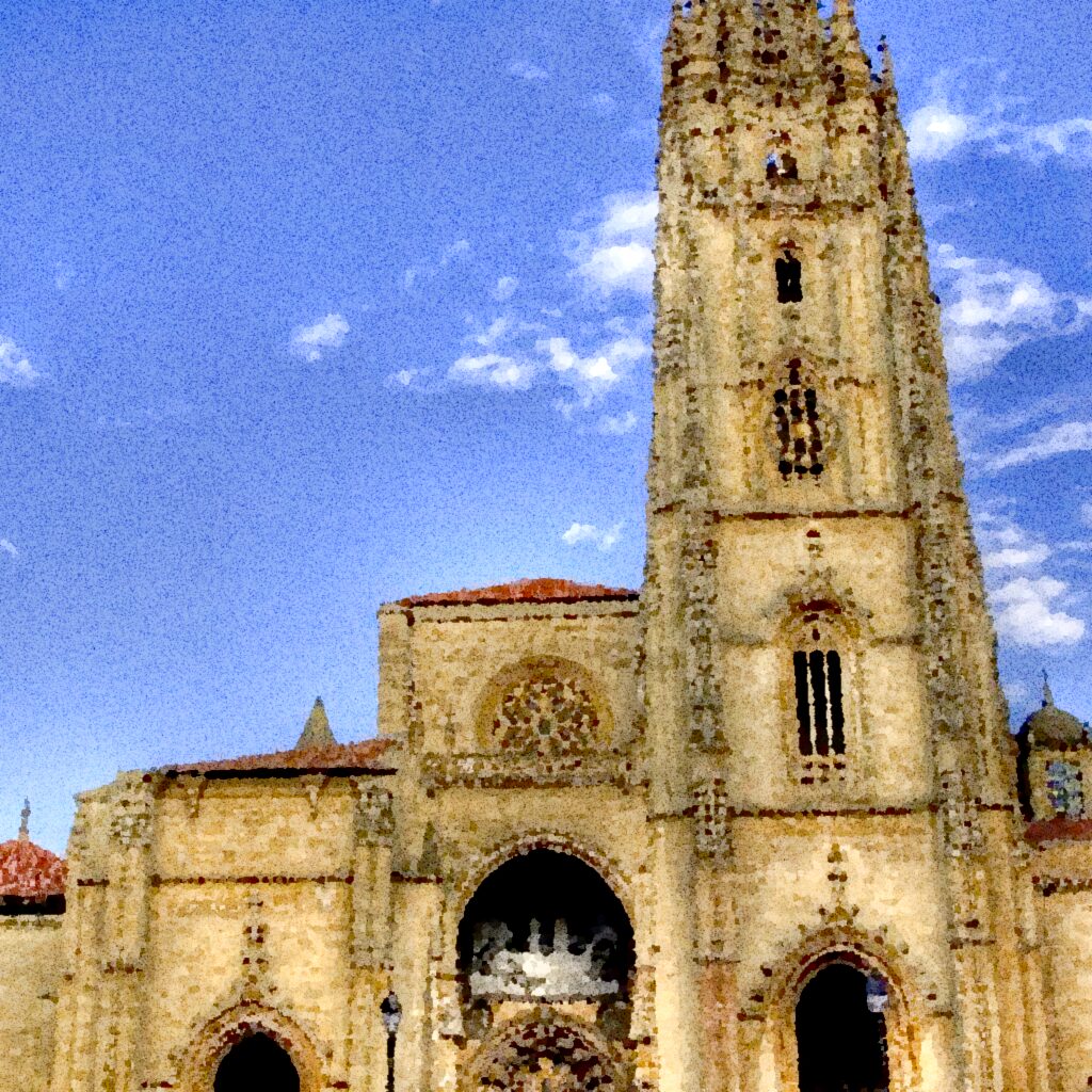 Oviedo — aquarelle