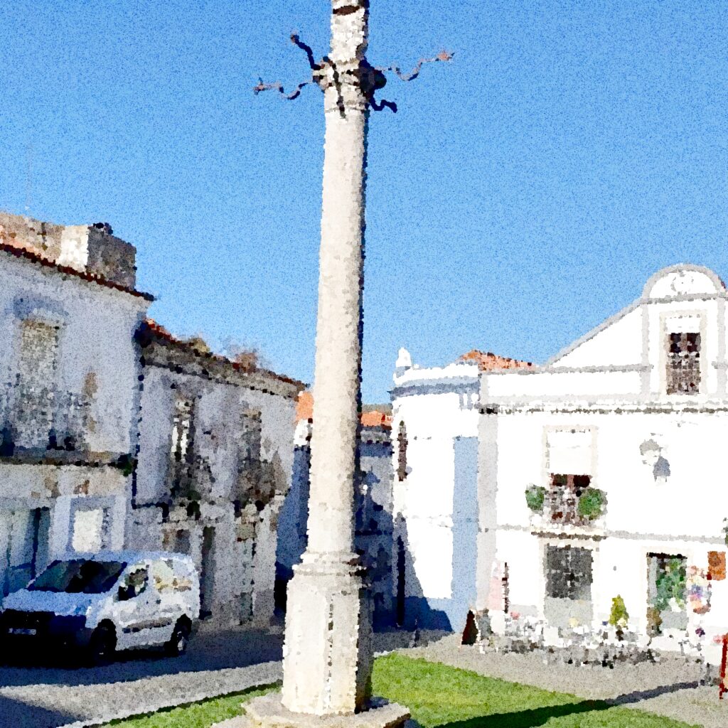 Palmela — aquarelle — Portugal