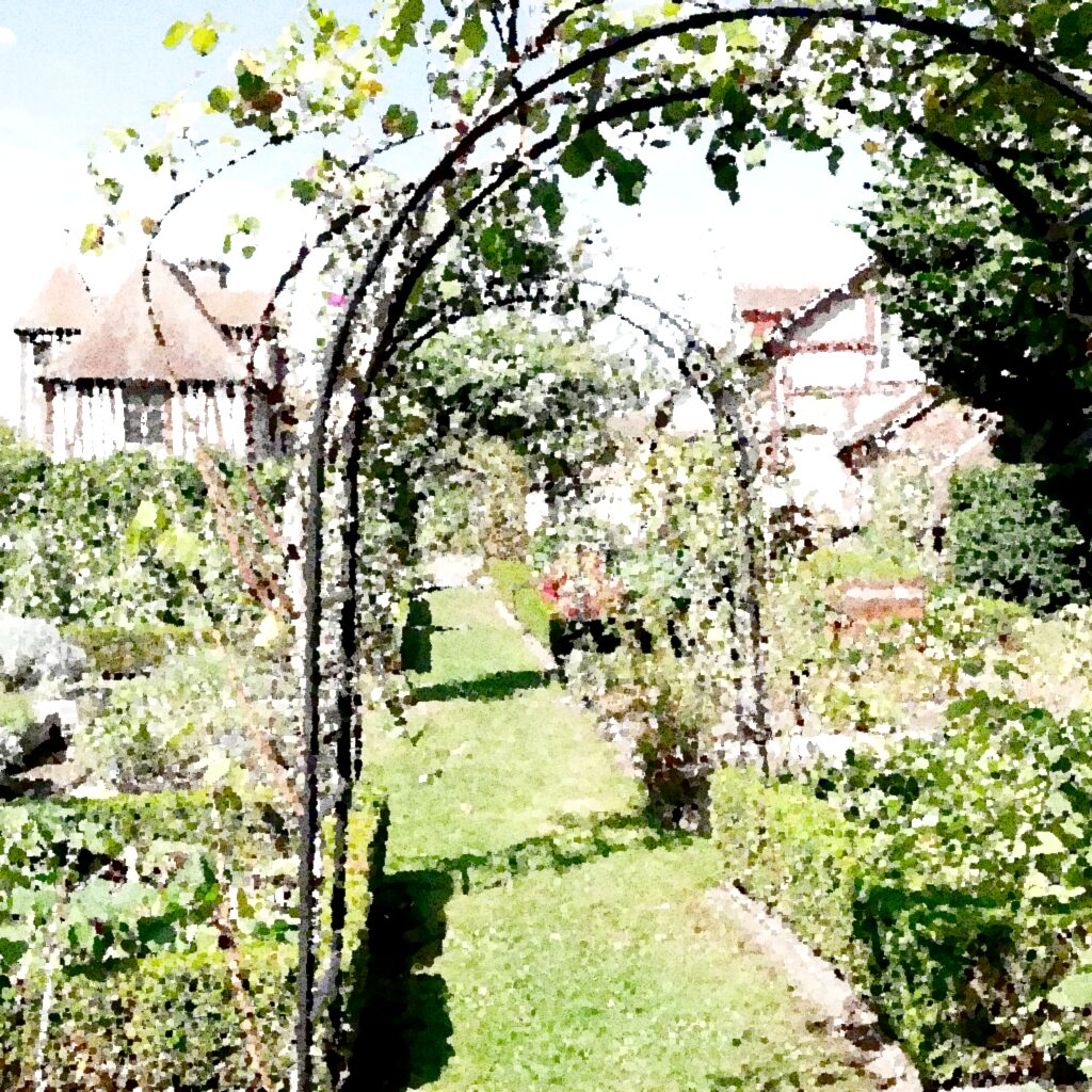Petit-Couronne — aquarelle — France