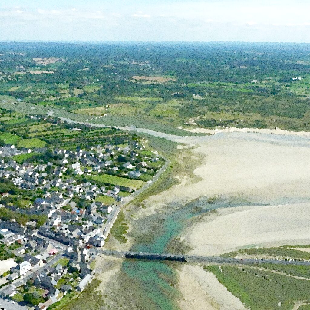 Port-Bail-sur-Mer — aquarelle — France