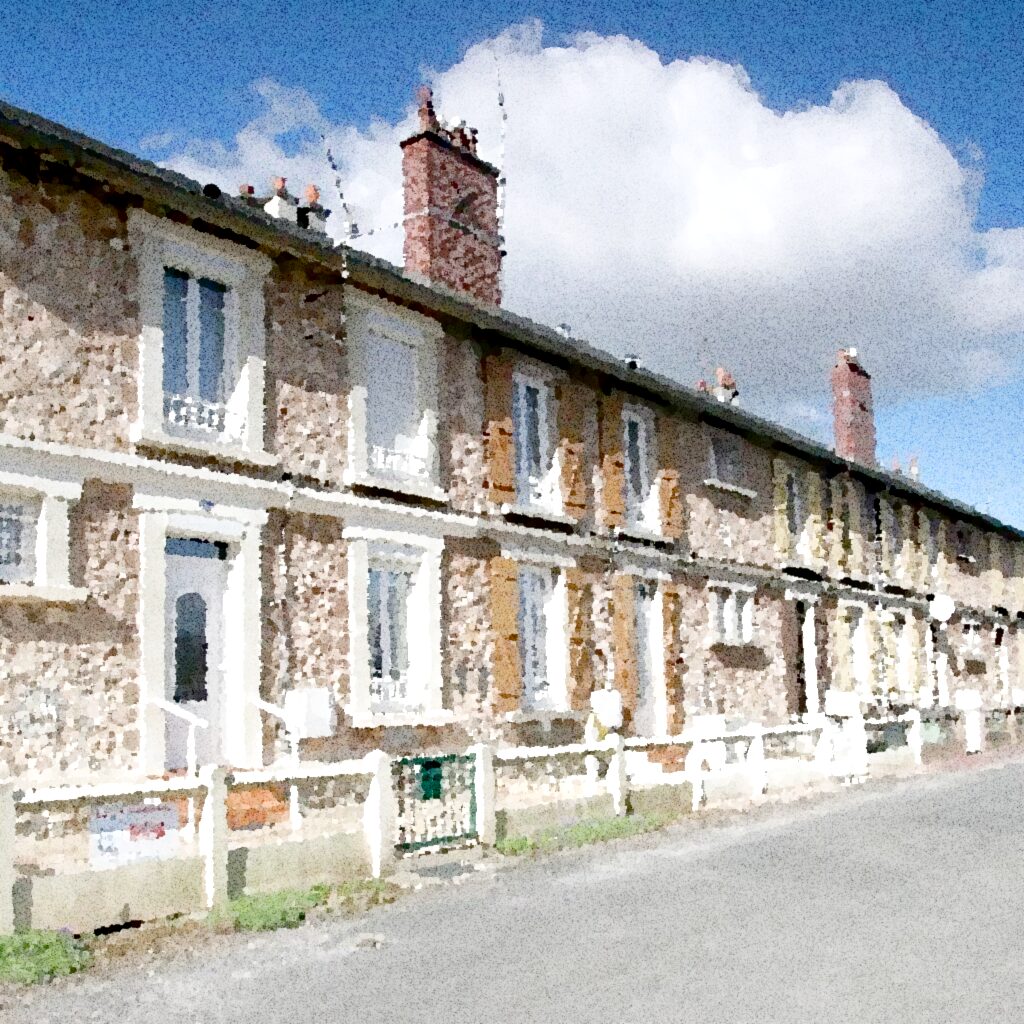 Potigny — aquarelle — France