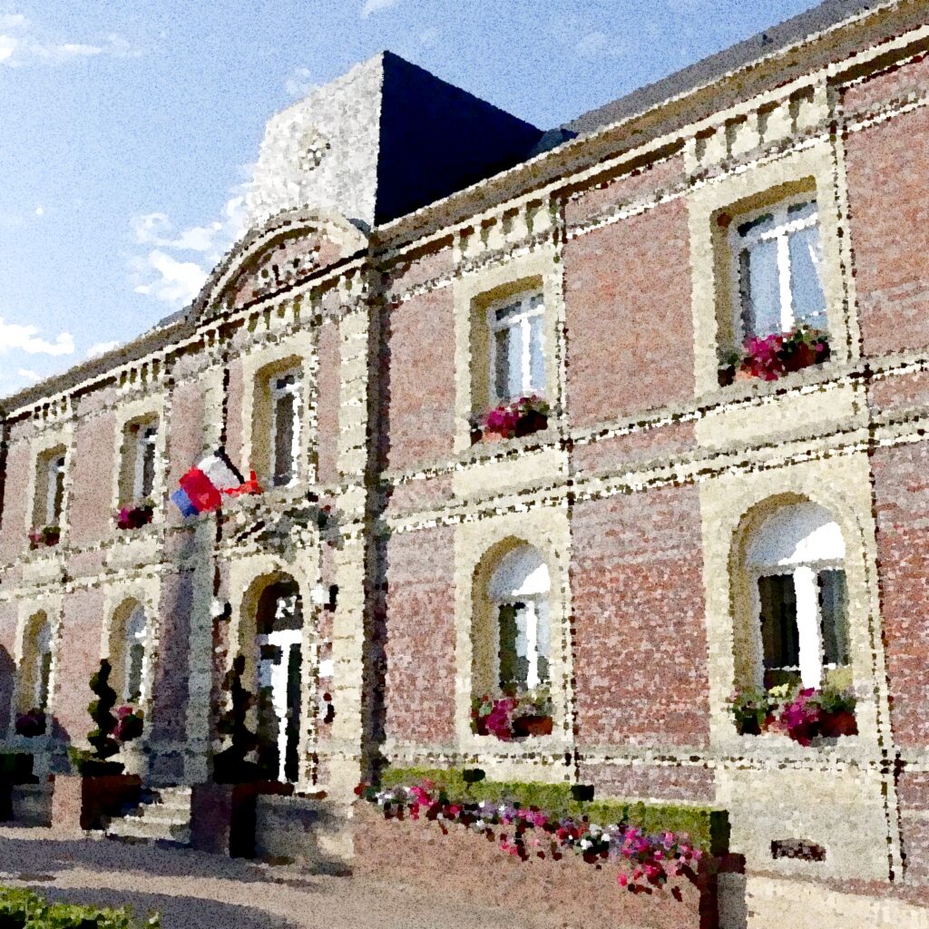 Quincampoix — aquarelle — France