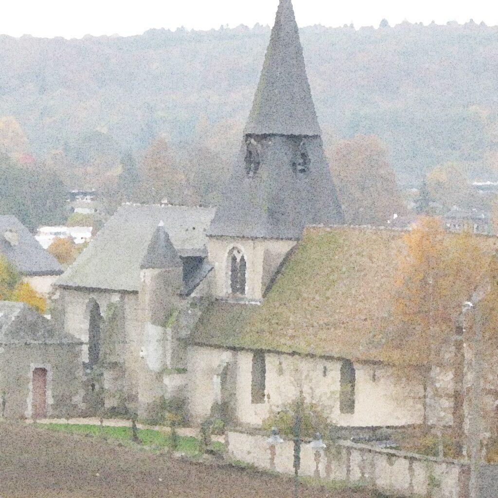 Romilly-sur-Andelle — aquarelle — France