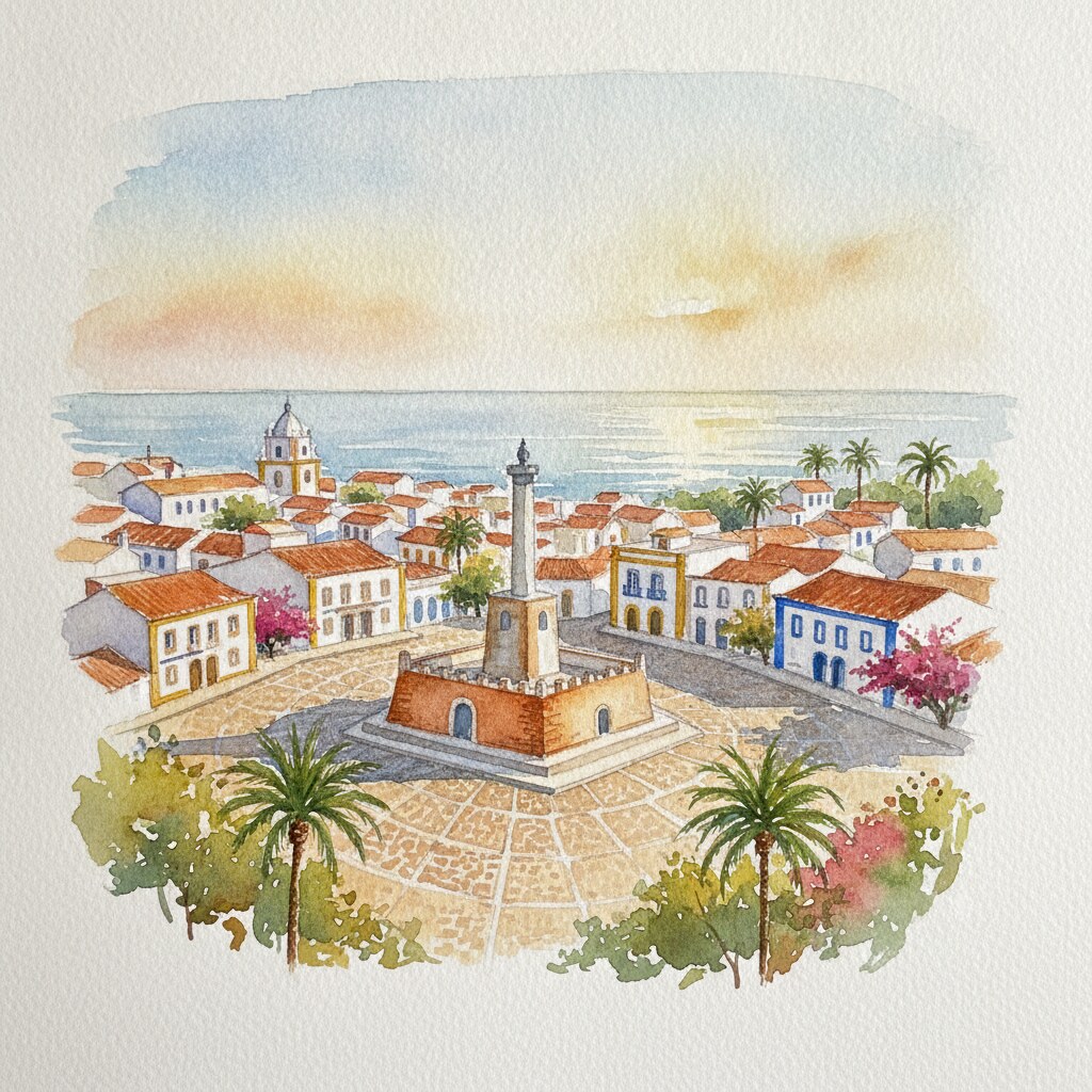 Sagres — aquarelle — Portugal