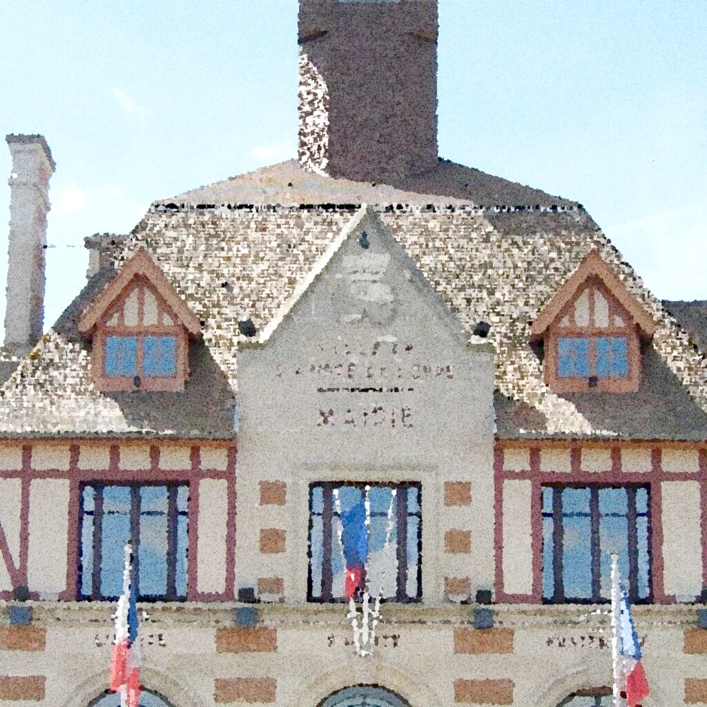 Saint-André-de-l'Eure — aquarelle — France
