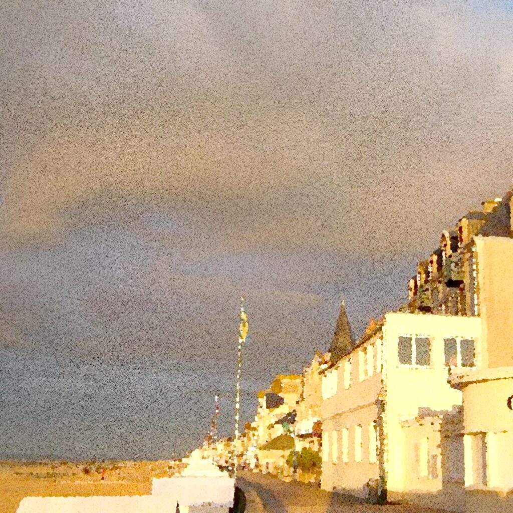 Saint-Aubin-sur-Mer — aquarelle — France