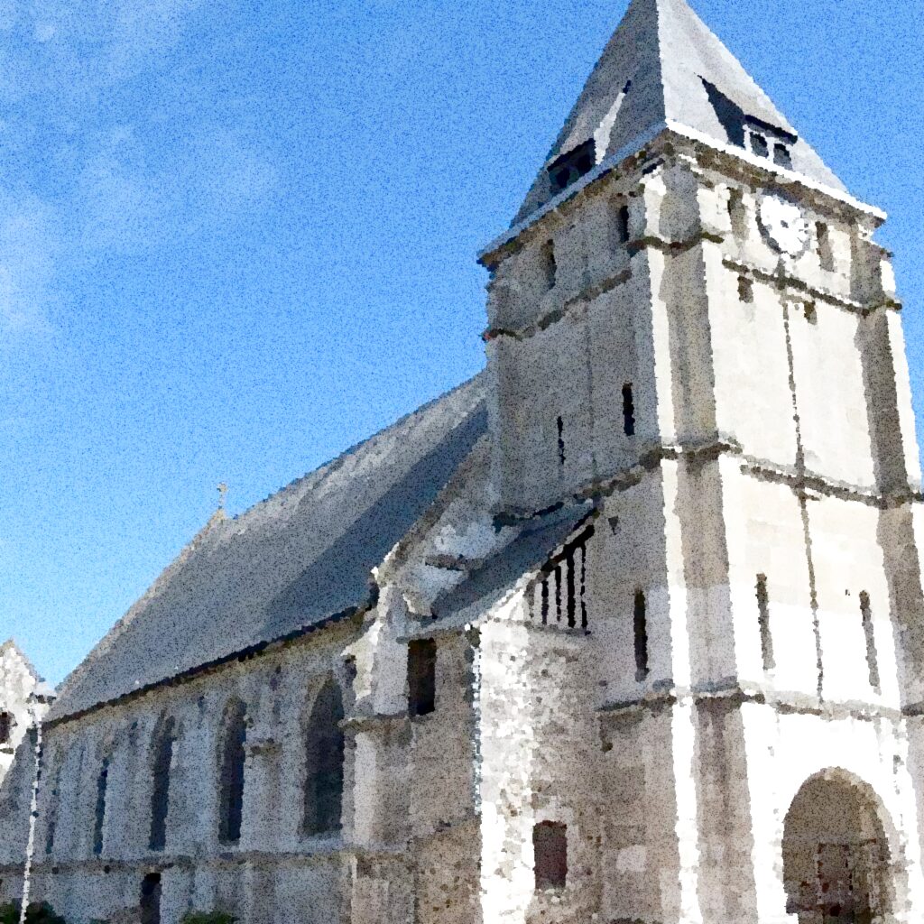 Saint-Étienne-du-Rouvray — aquarelle — France