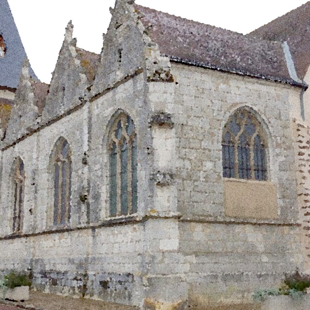 Saint-Georges-sur-Eure — aquarelle — France