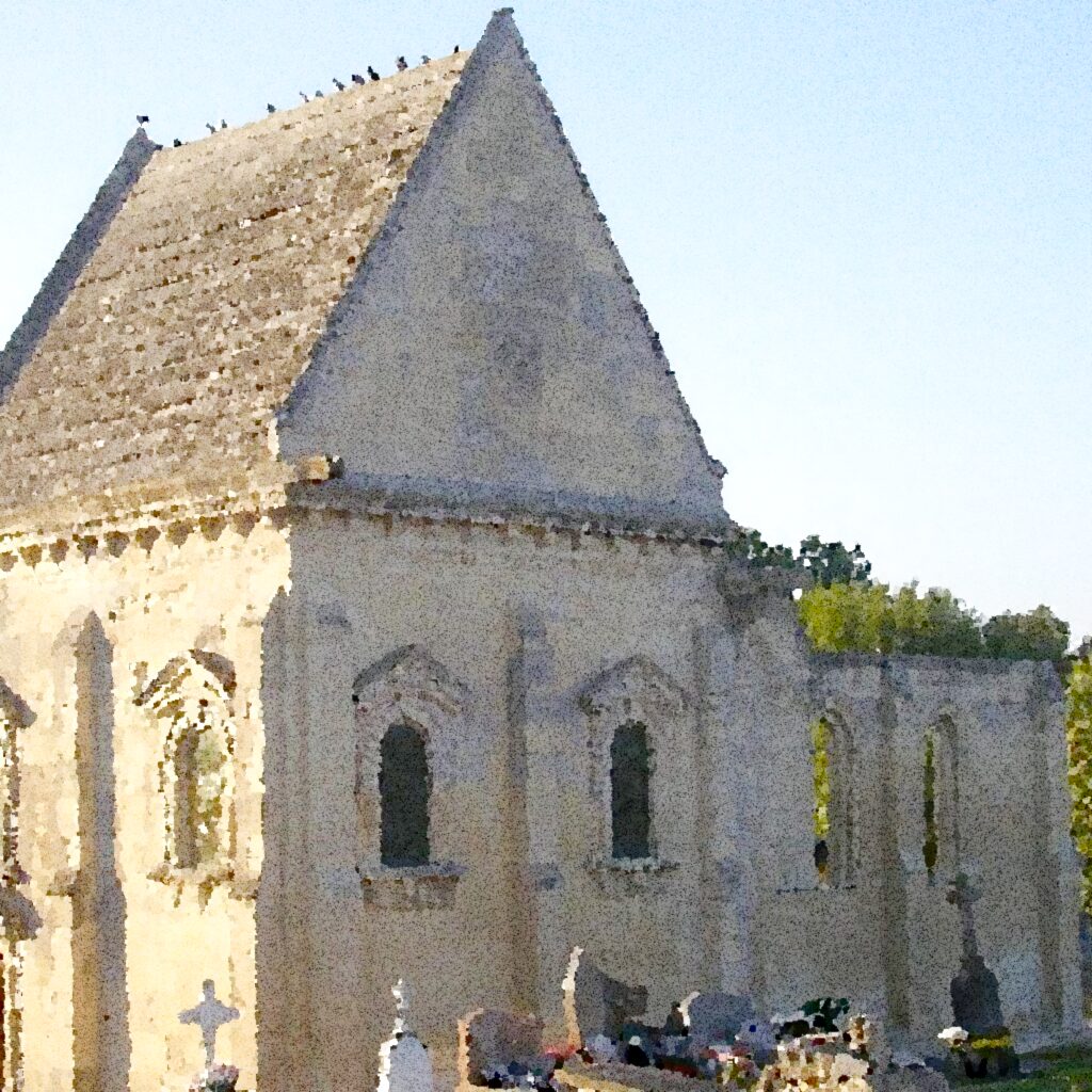 Saint-Manvieu-Norrey — aquarelle — France