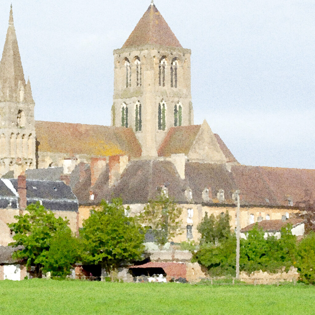 Saint-Pierre-en-Auge — aquarelle — France