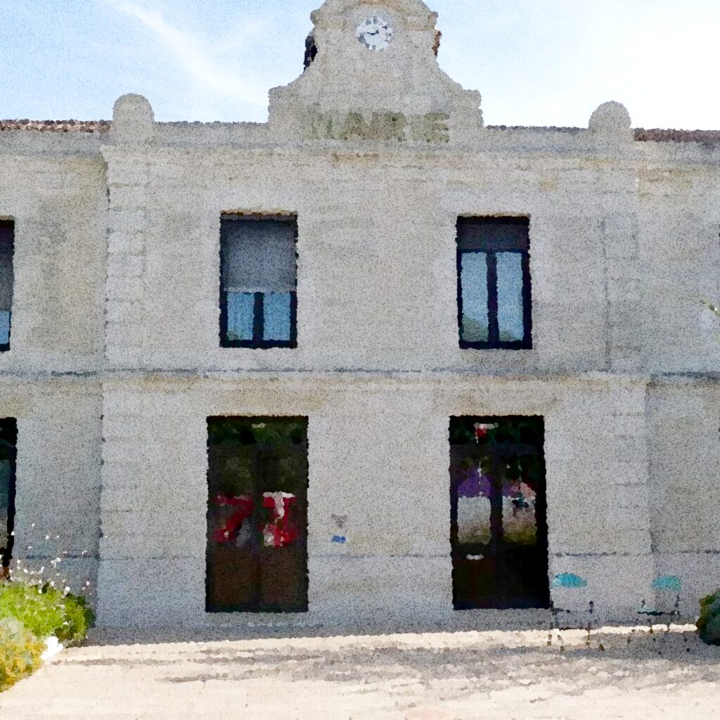 Saint-Seurin-sur-l'Isle — aquarelle — France