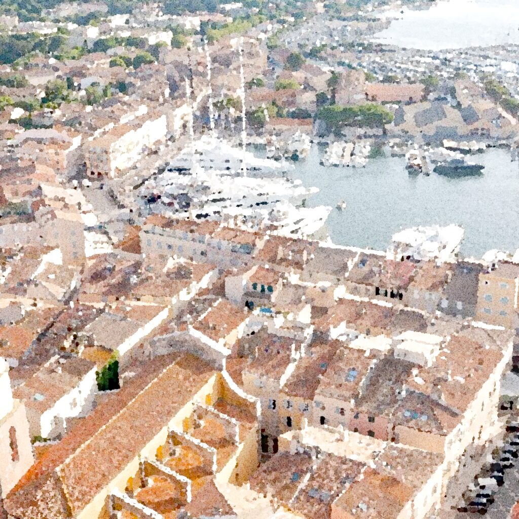 Saint-Tropez — aquarelle — France