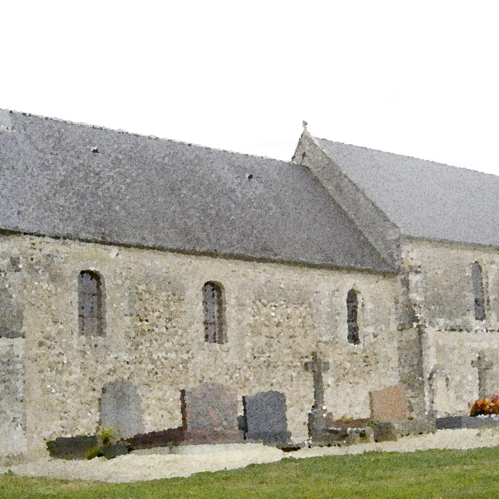 Saint-Vigor-le-Grand — aquarelle — France