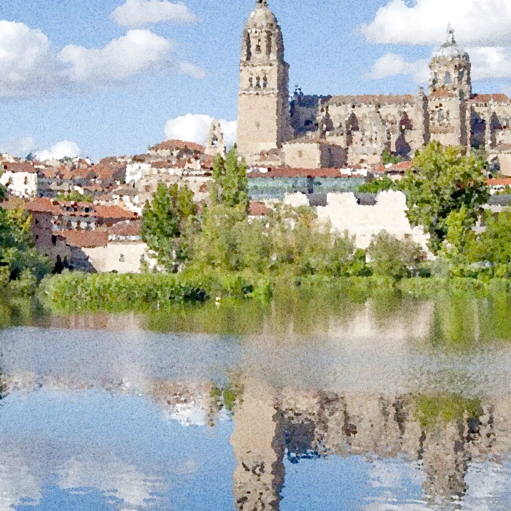 Salamanque — aquarelle