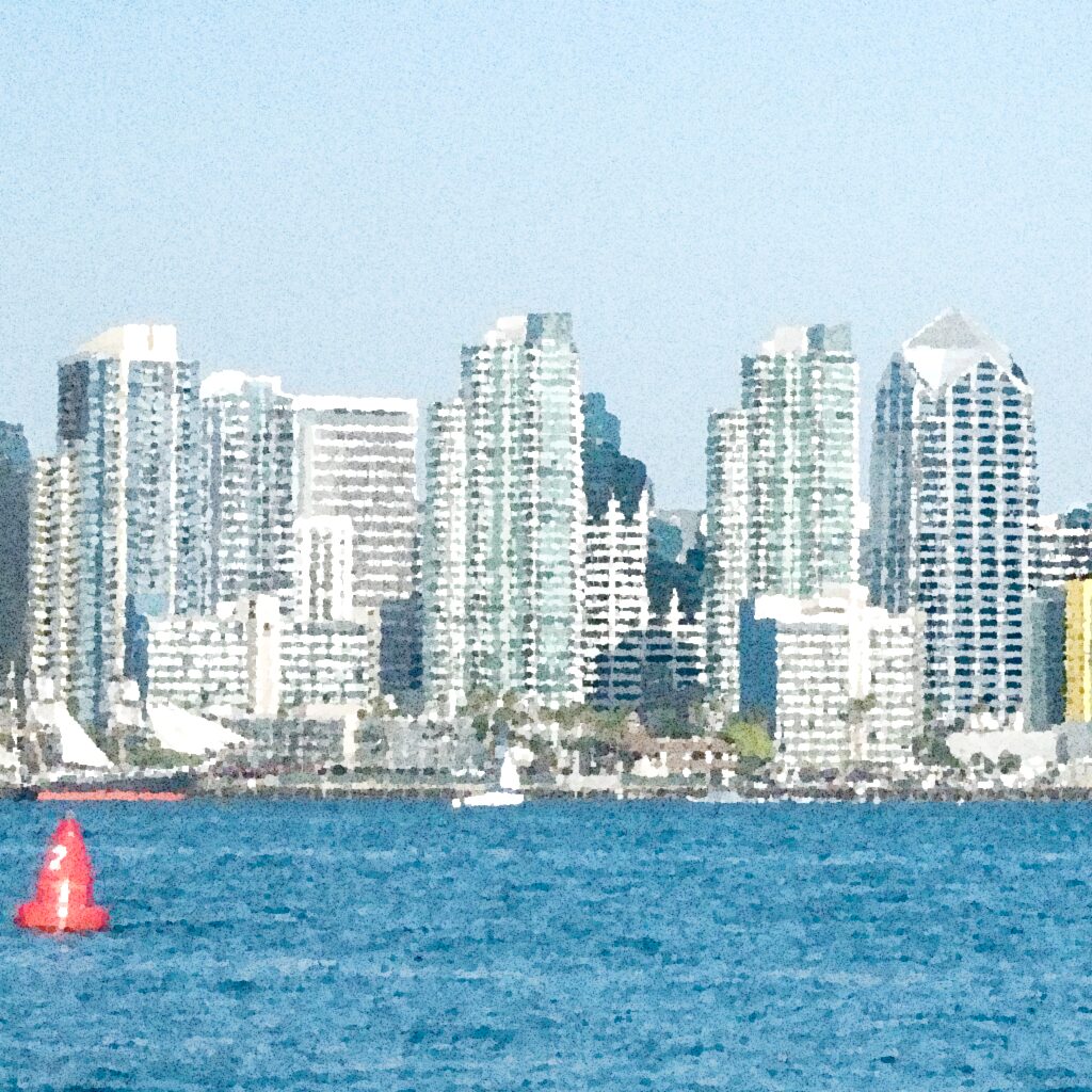 San Diego — aquarelle