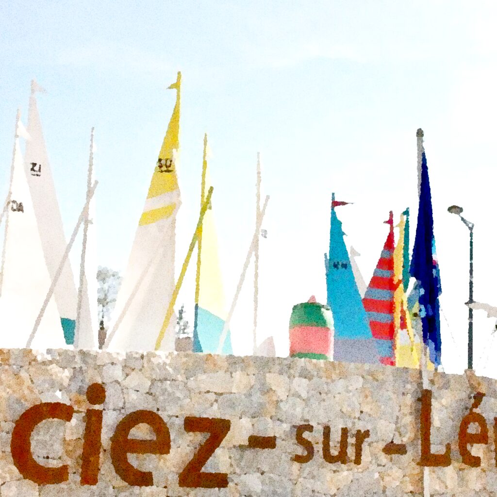 Sciez — aquarelle — France