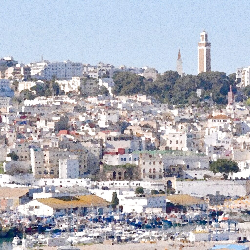 Tanger — aquarelle