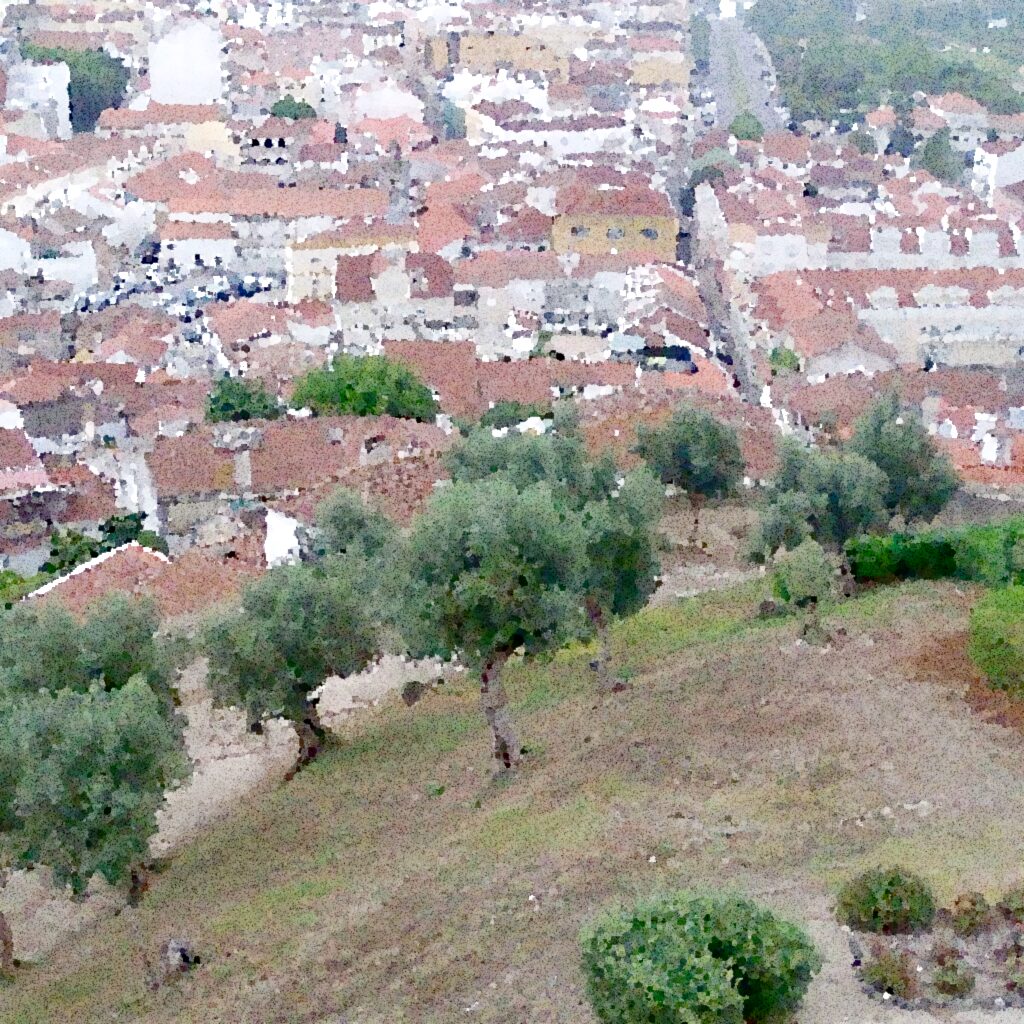 Torres Vedras — aquarelle