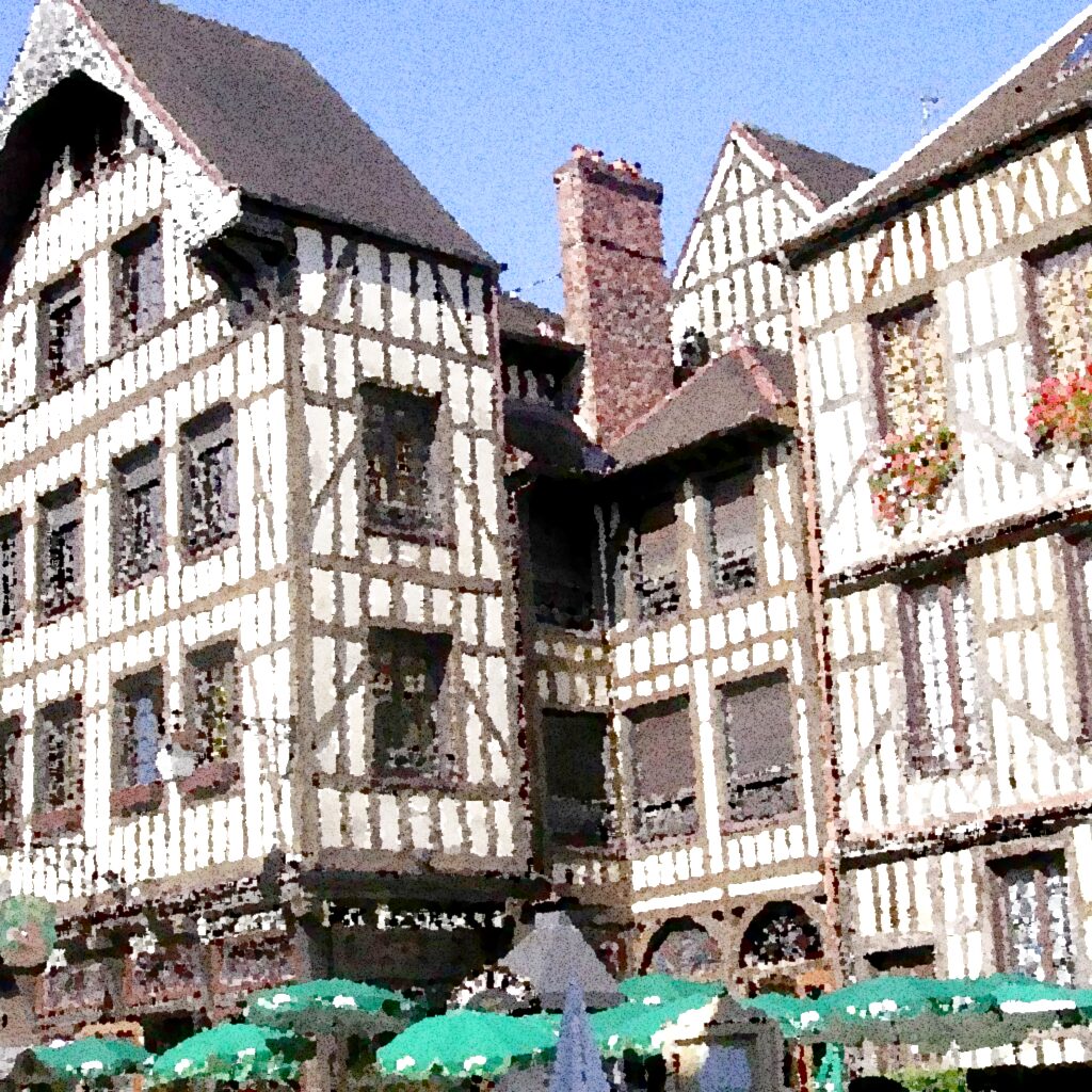 Troyes — aquarelle — France