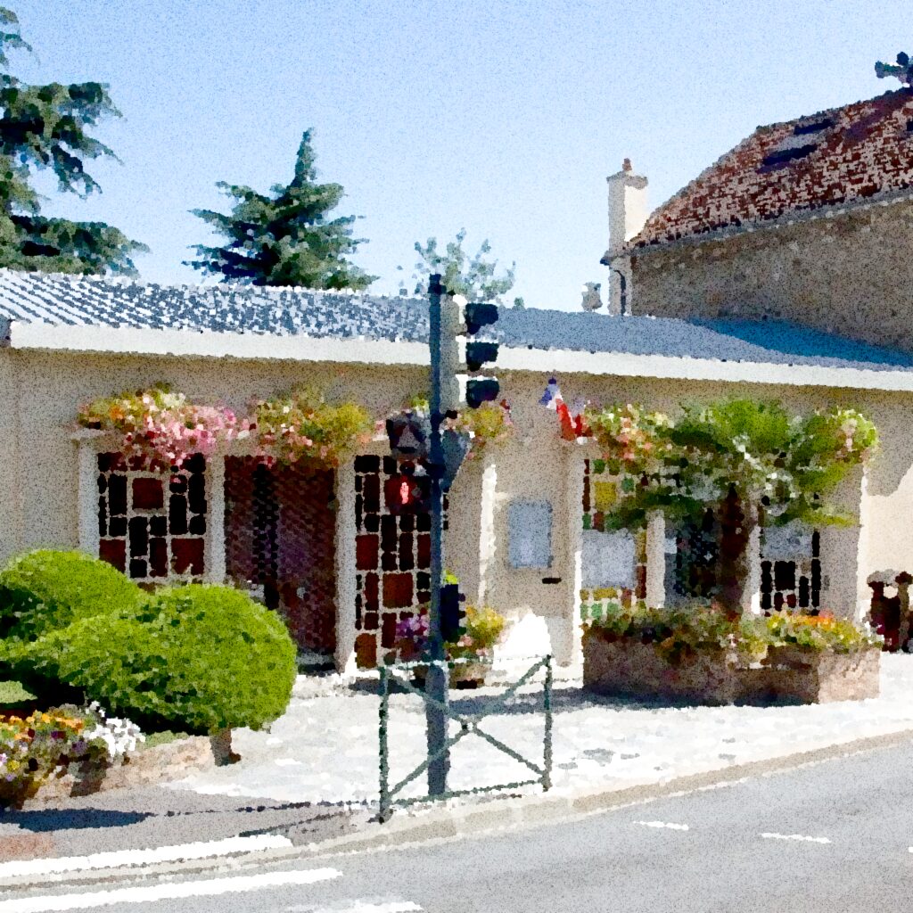 Villabé — aquarelle — France