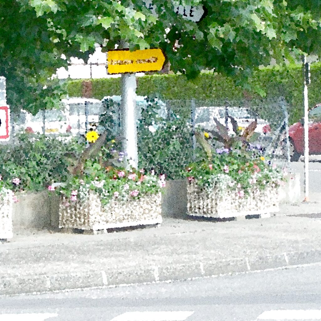 Ville-la-Grand — aquarelle — France
