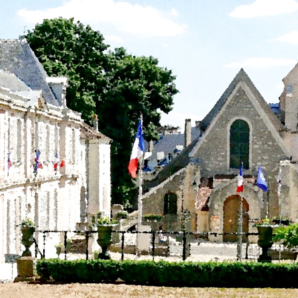 Villeneuve-le-Roi — aquarelle — France