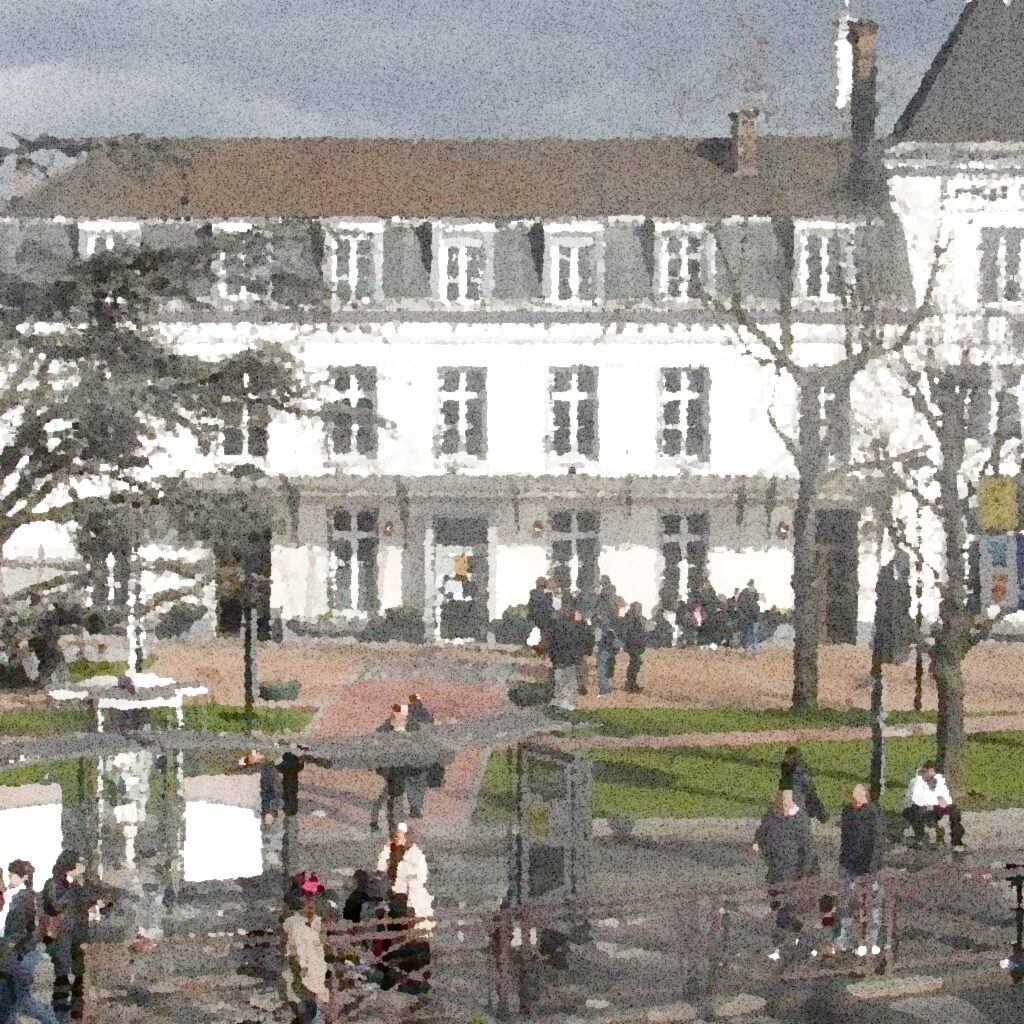 Villeneuve-Saint-Georges — aquarelle — France