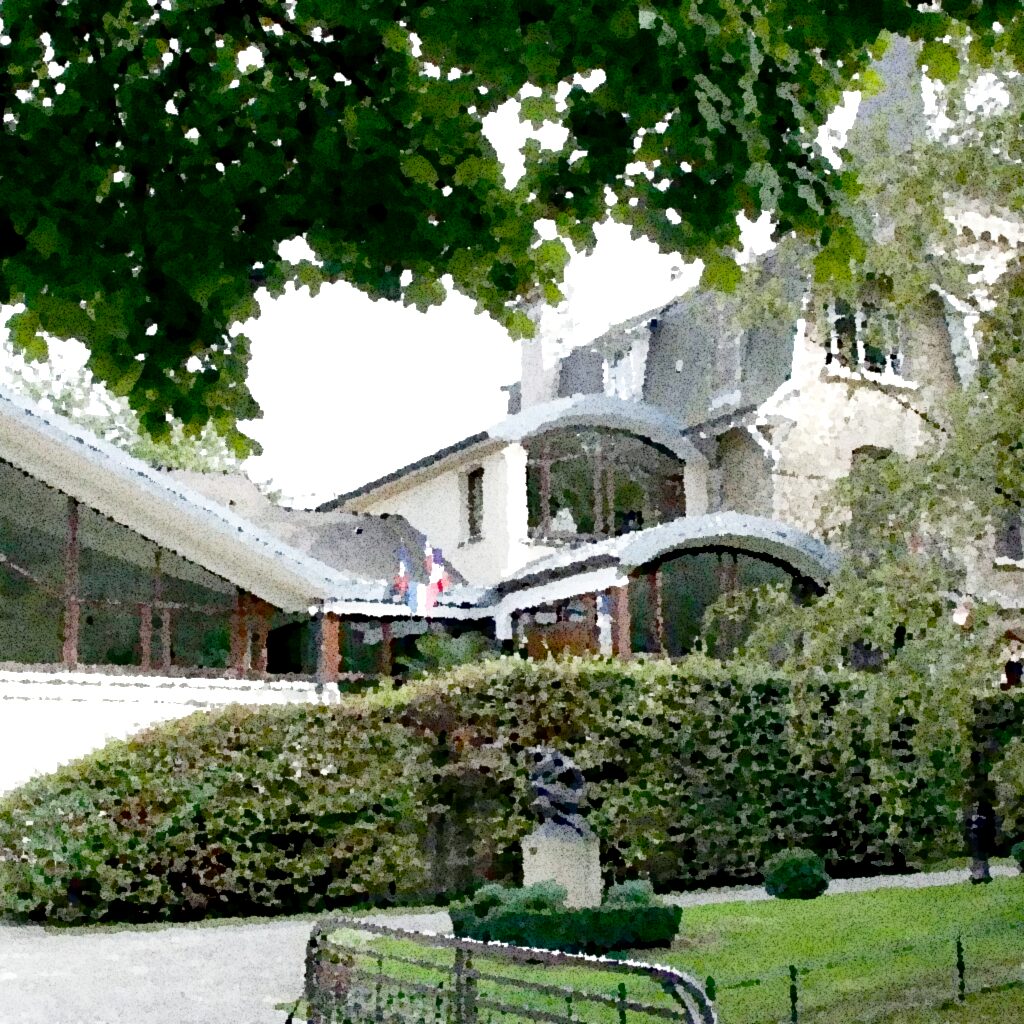 Villennes-sur-Seine — aquarelle — France